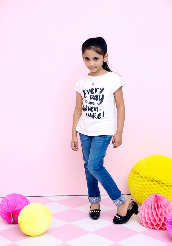 Girls Jersey Top - Wear Ochre