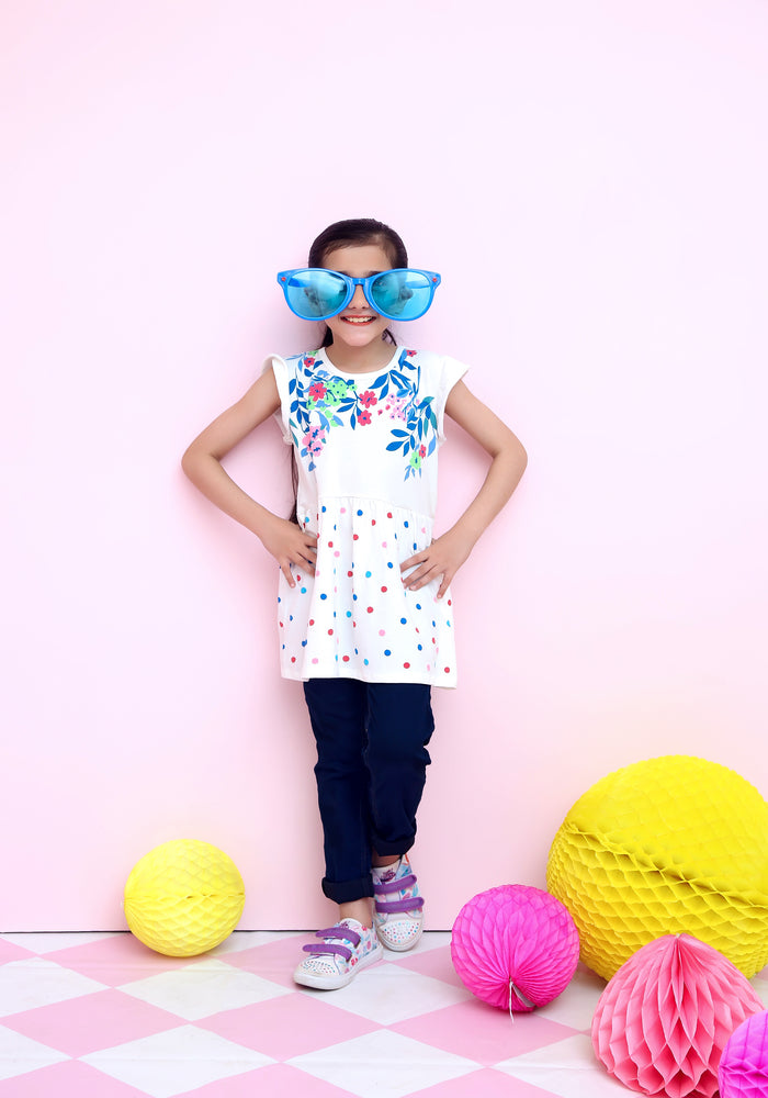 Girls Jersey Top - Wear Ochre