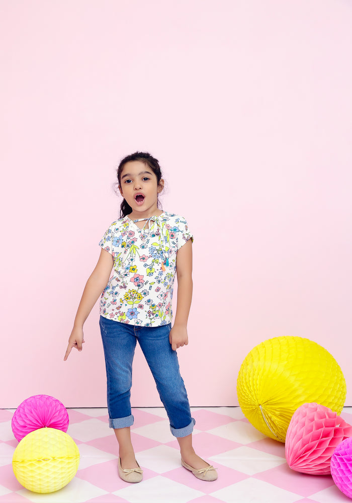 Girls Jersey Top - Wear Ochre