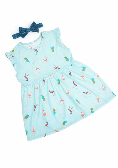Mint Printed Top Only