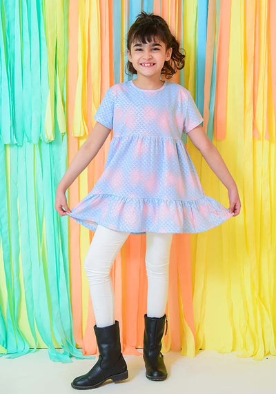 Printed Jersey Frock