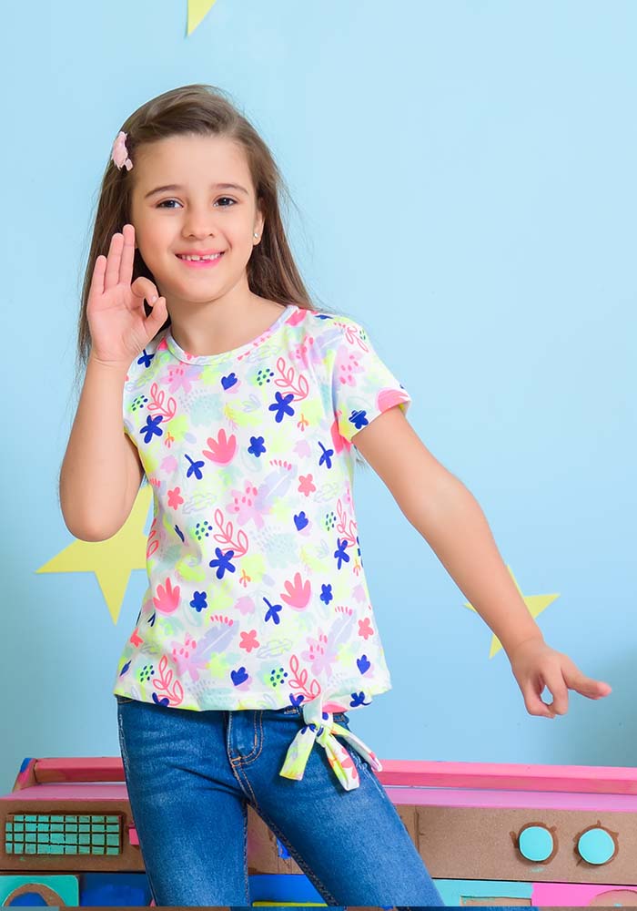 Girls Jersey Top - Wear Ochre