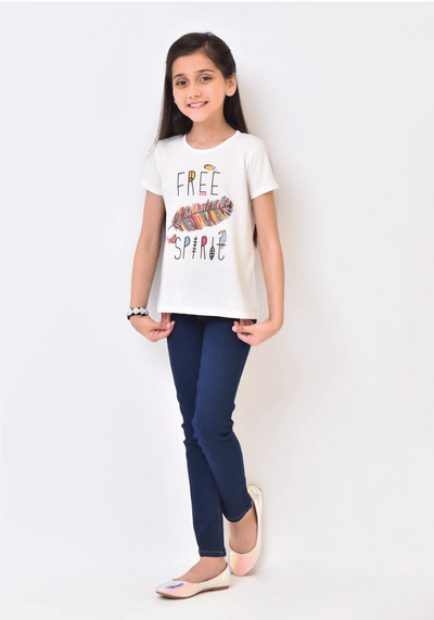 Off White Girls T-Shirt