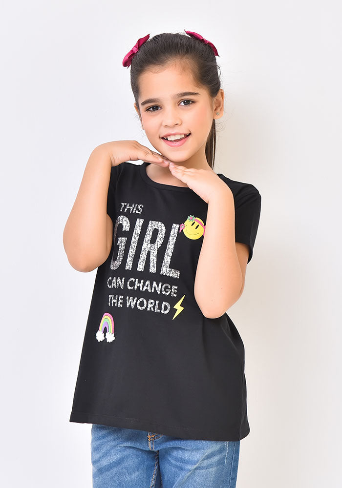 Printed T-Shirt - Wear Ochre