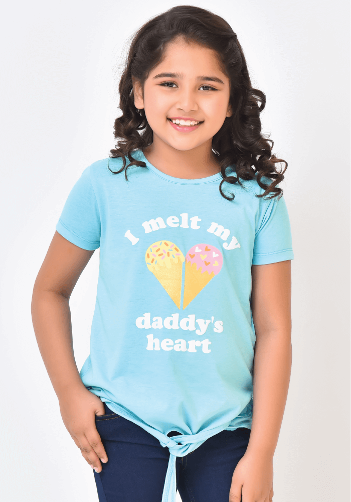 Girls Jersey Top - Wear Ochre