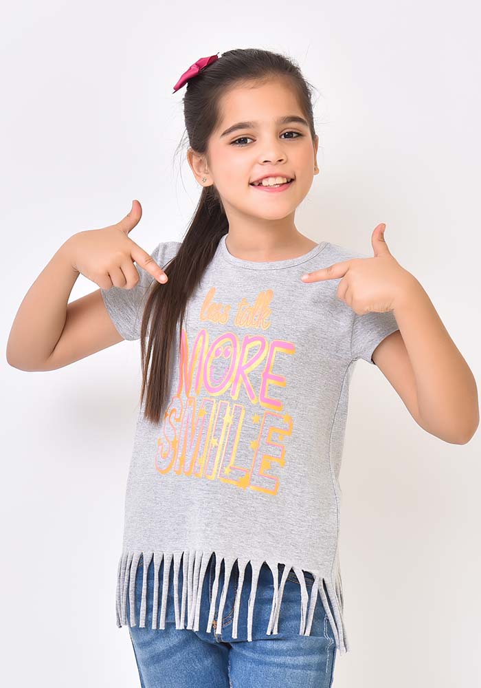 Girls Jersey Top - Wear Ochre