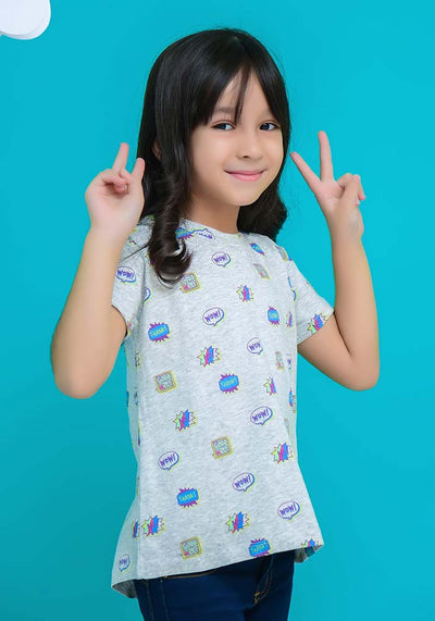 Grey Cotton Stretch Jersey
