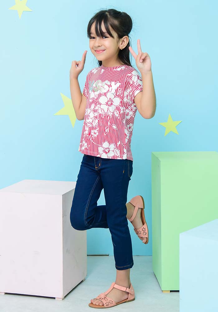 Mix Cotton Stretch Jersey - Wear Ochre