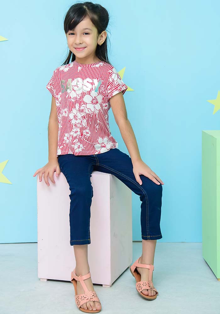 Mix Cotton Stretch Jersey - Wear Ochre