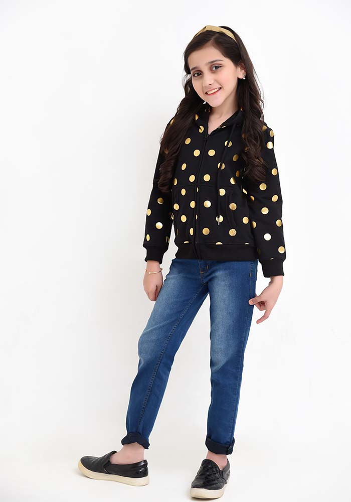 Girls Hoodie - Wear Ochre