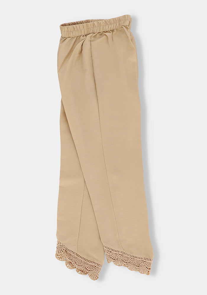Girls Trouser - Wear Ochre