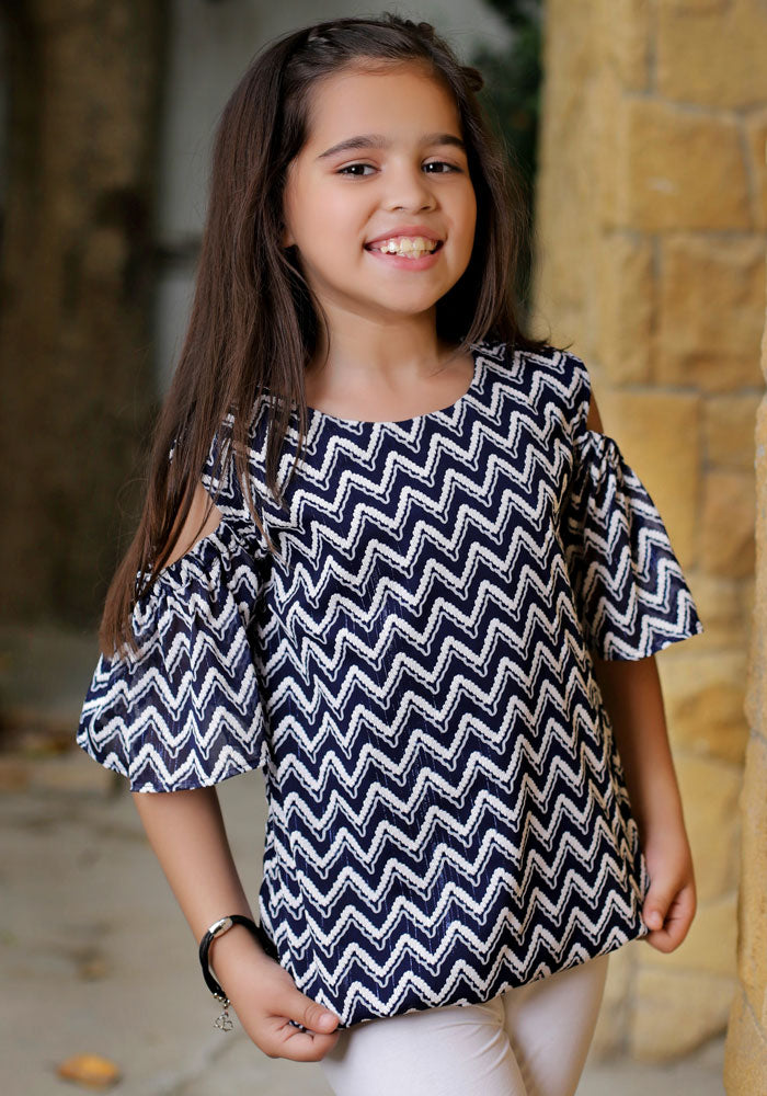 Chiffon Printed Top - Wear Ochre