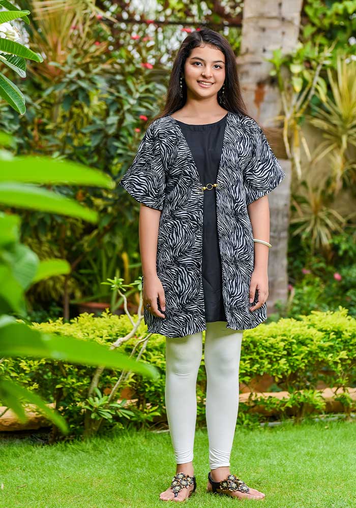 Linen Printed Top - Wear Ochre