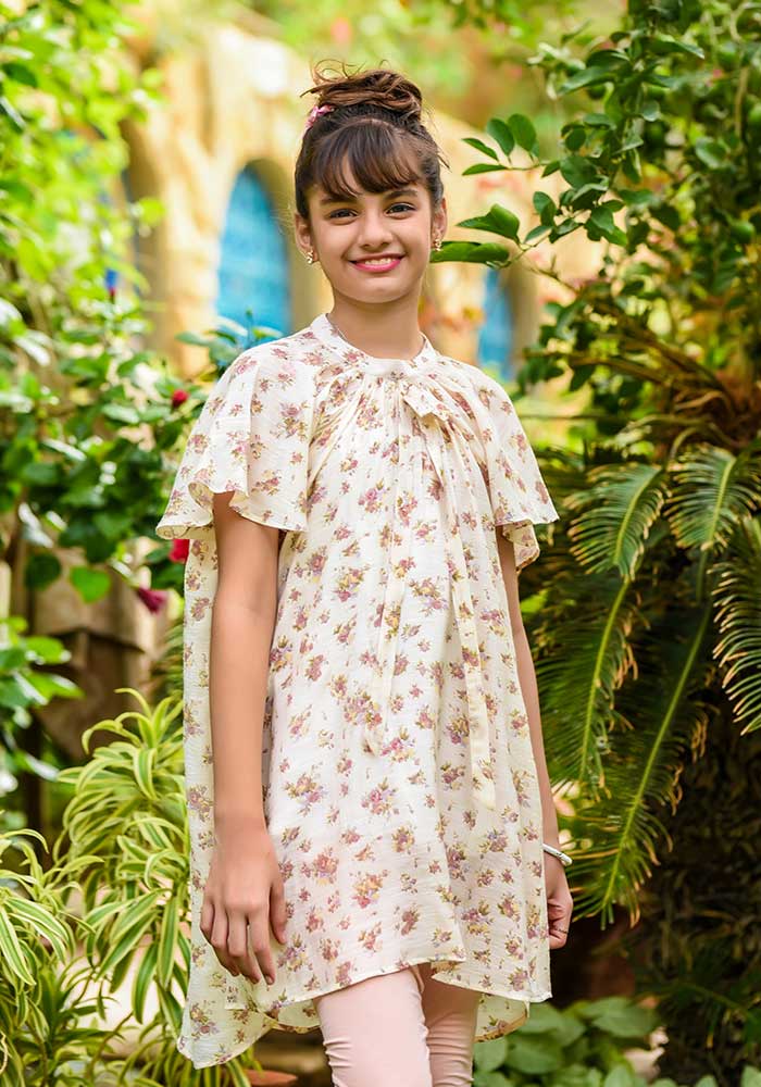 Cotton Printed Top - Wear Ochre