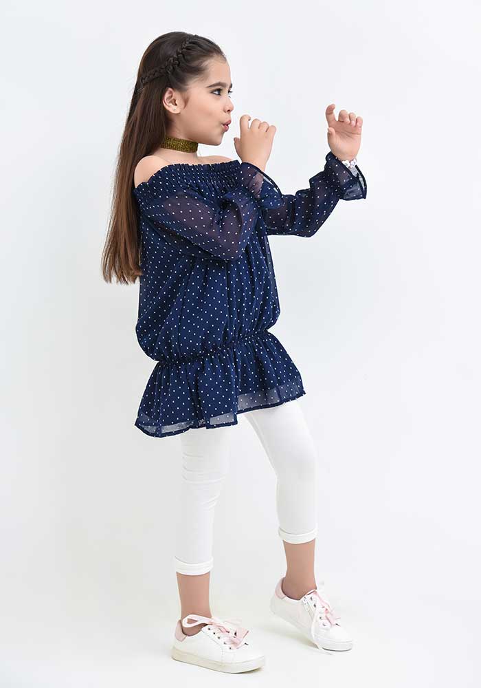 Chiffon Printed Top - Wear Ochre