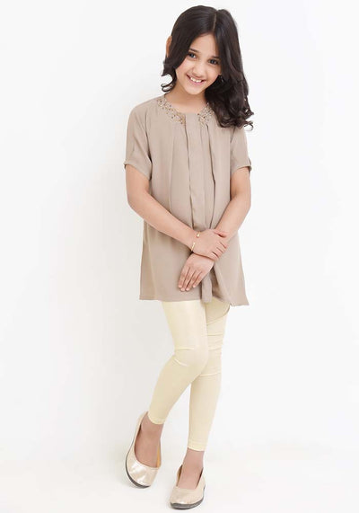 Crepe Hand Work Top