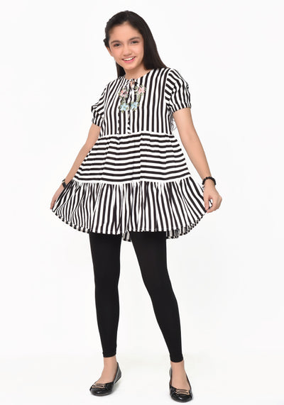 Linen Printed Top