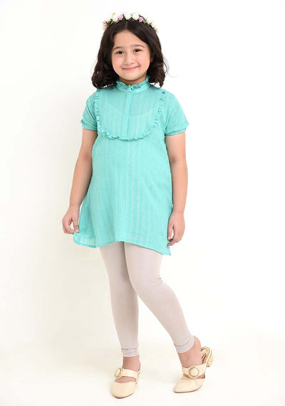 Zari Cotton Top