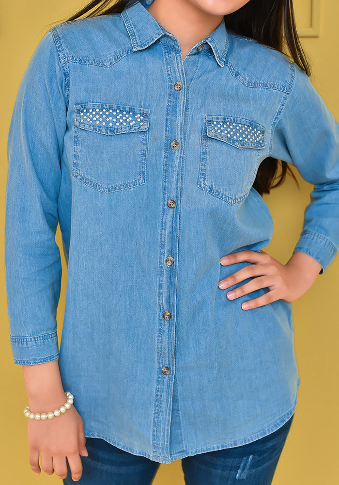 Denim Top - Wear Ochre