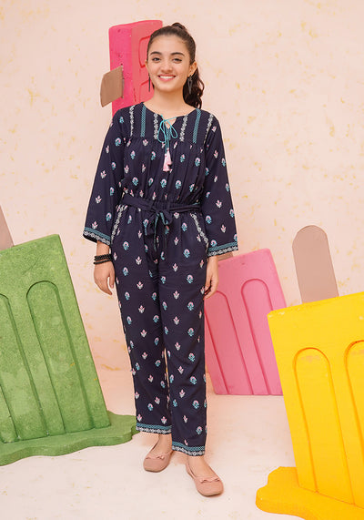Marina Cotton Printed Jumpsuit