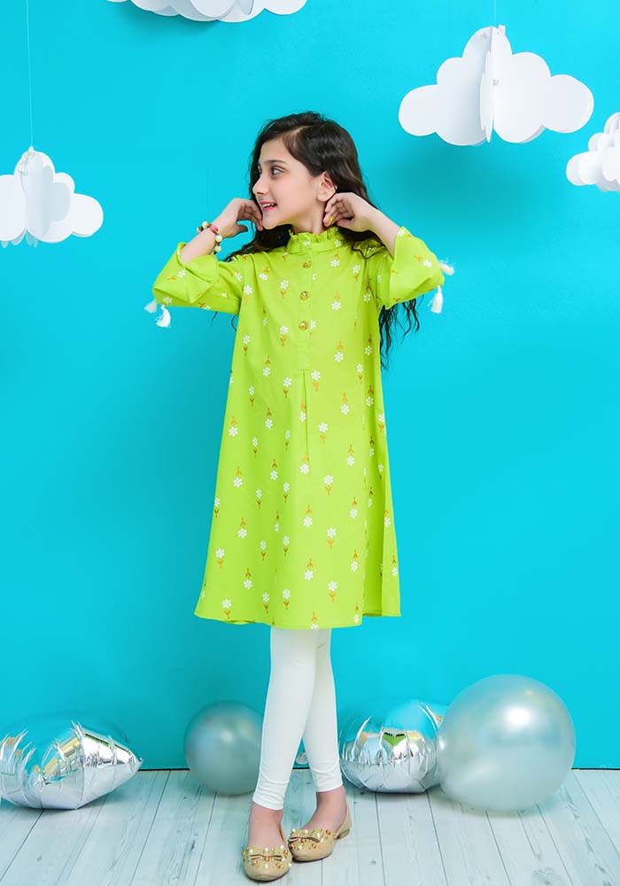Cotton Printed Kurta - Wear Ochre