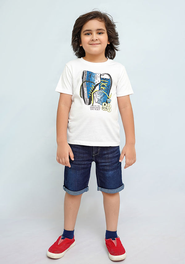 Printed T-Shirt - Wear Ochre