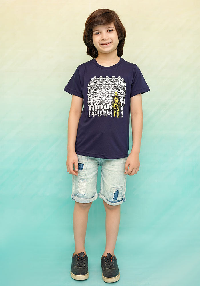 Printed T-Shirt - Wear Ochre