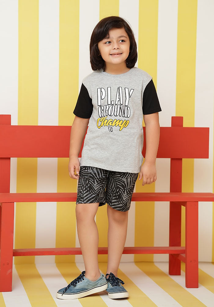 Printed T-Shirt - Wear Ochre