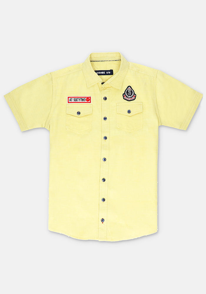 Cotton Shirt - Wear Ochre