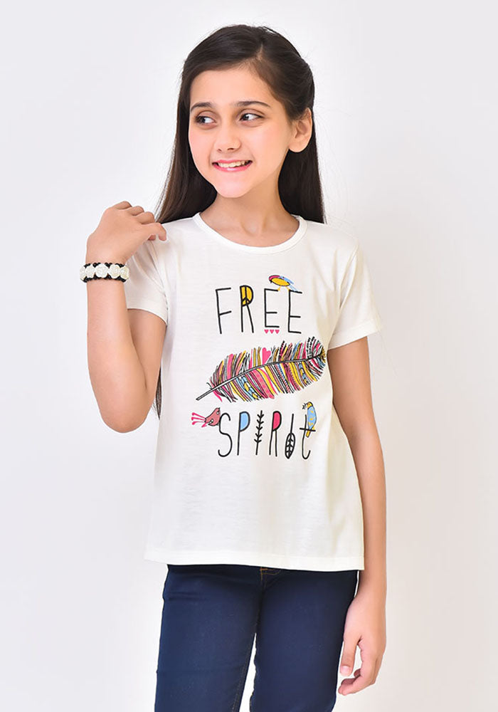 Printed T-Shirt - Wear Ochre
