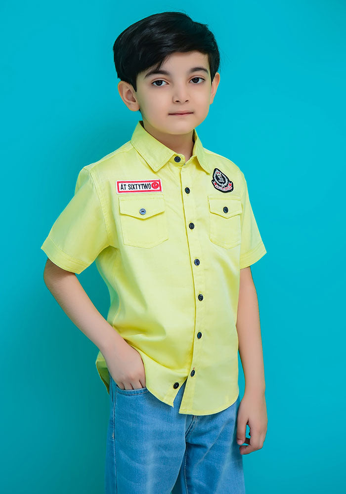 Cotton Shirt - Wear Ochre