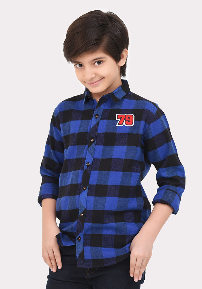 Flannel Chequered Shirt - Wear Ochre