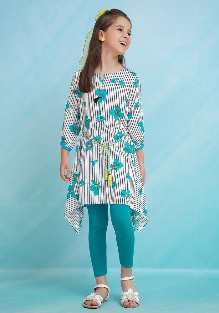 Printed Viscose Top - Wear Ochre