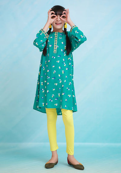 Printed Viscose Top