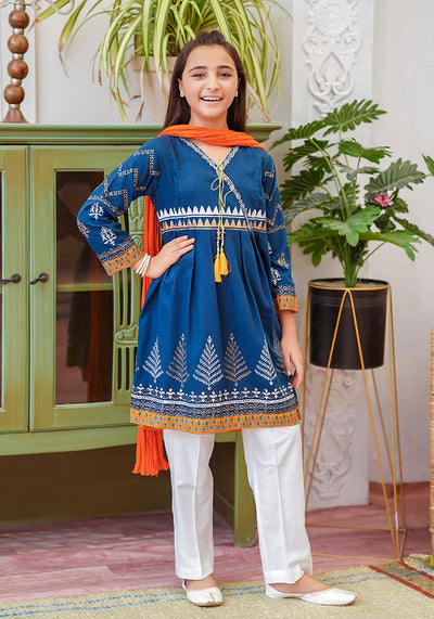 Cotton Printed 3 Pc Suit