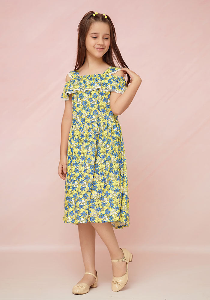 Printed Viscose Top - Wear Ochre