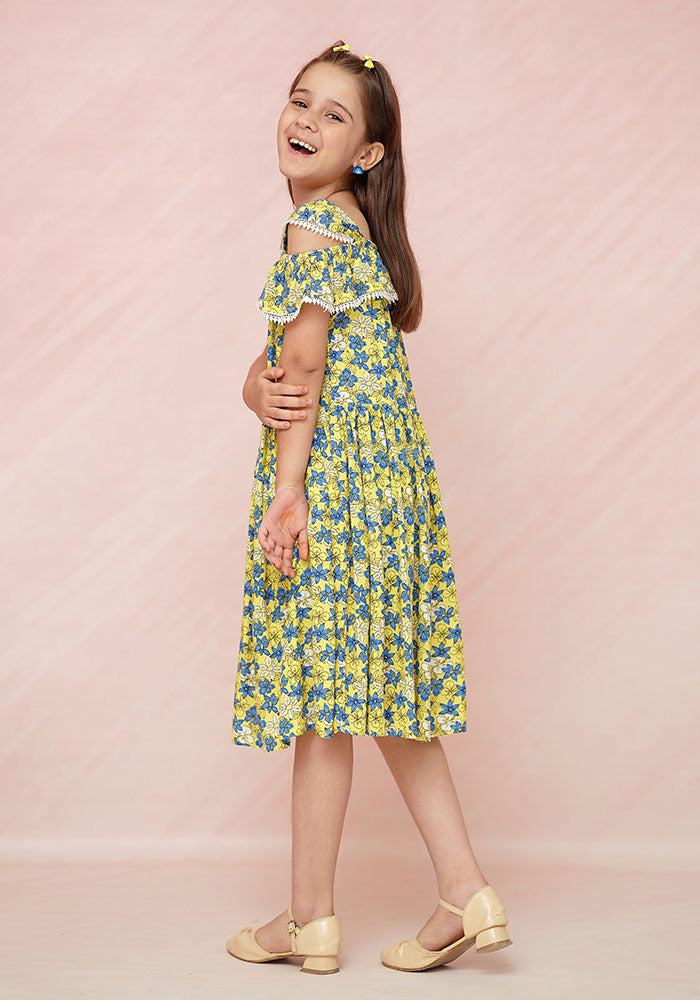 Printed Viscose Top - Wear Ochre