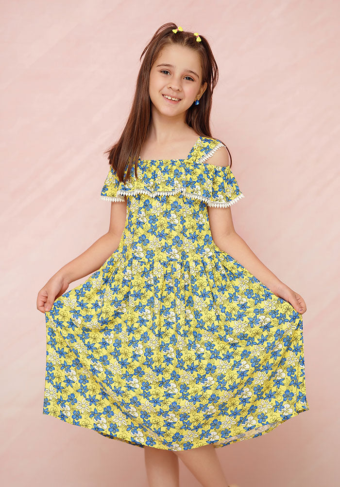 Printed Viscose Top - Wear Ochre