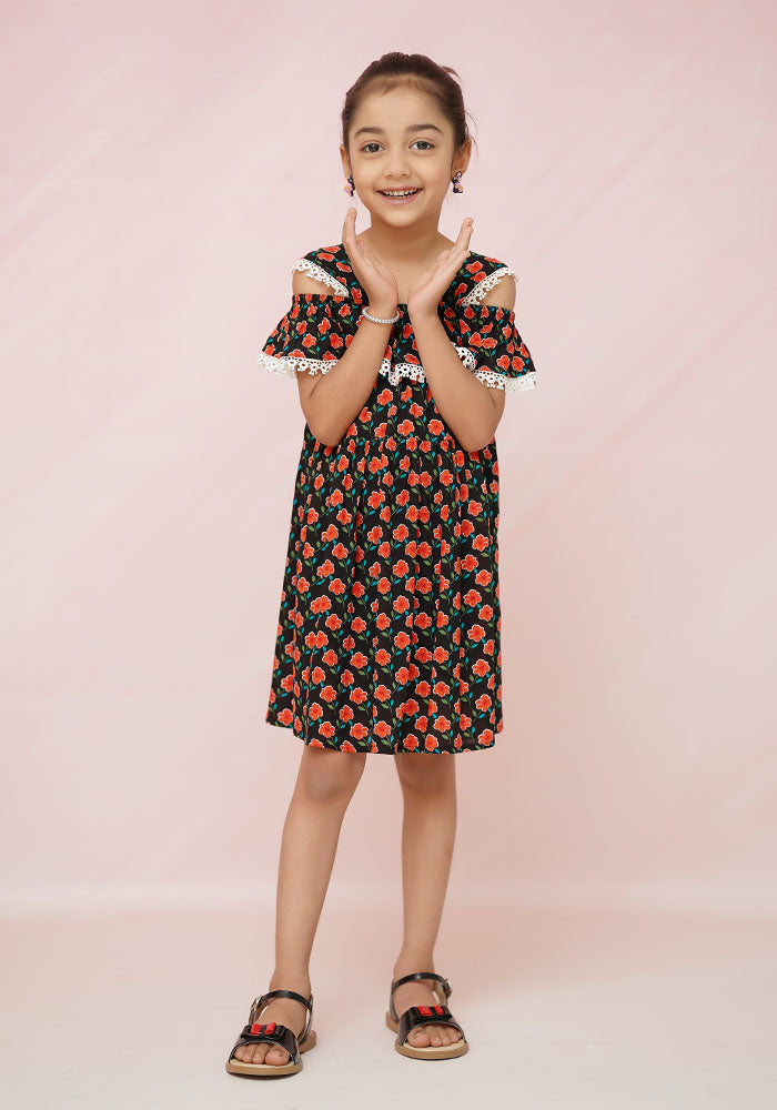 Printed Viscose Top - Wear Ochre
