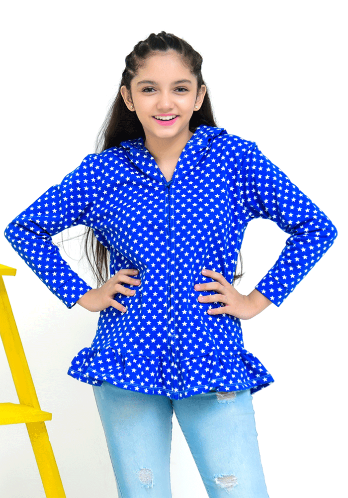 Girls Hoodie - Wear Ochre