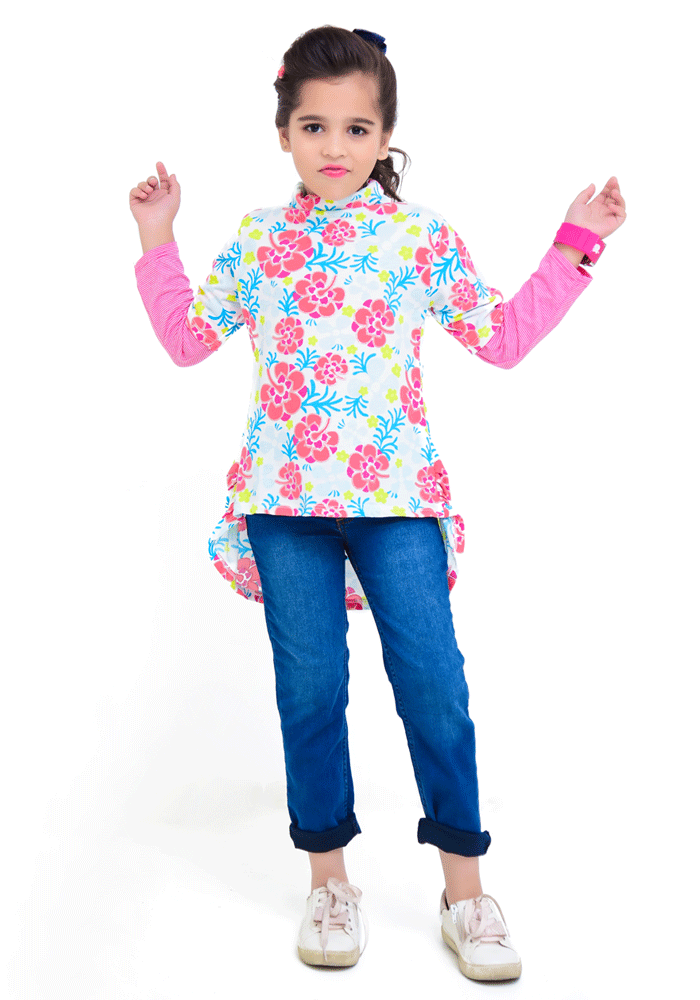Girls Jersey Top - Wear Ochre