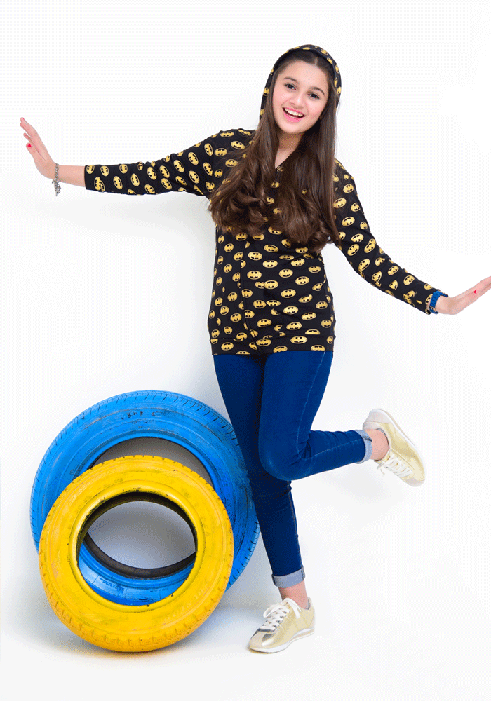 Girls Hoodie - Wear Ochre