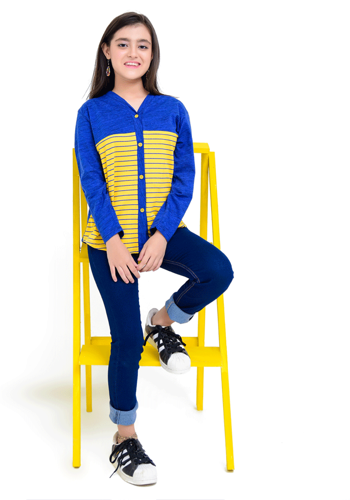 Girls Jersey Top - Wear Ochre