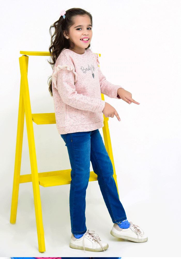 Girls Jersey Top - Wear Ochre