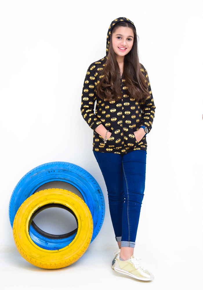 Girls Hoodie - Wear Ochre