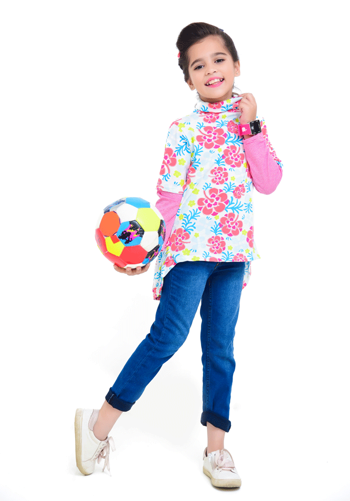 Girls Jersey Top - Wear Ochre
