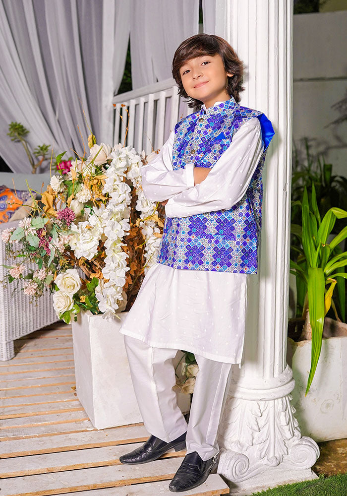 Boys 3 Pc Suit - Wear Ochre
