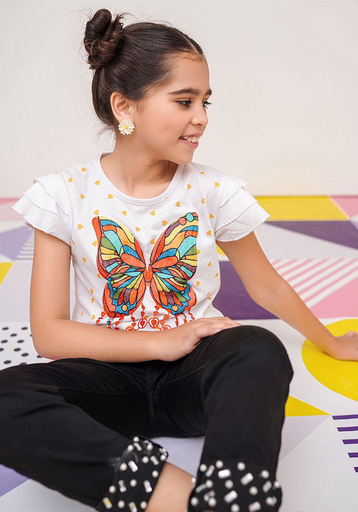 Printed T-Shirt - Wear Ochre