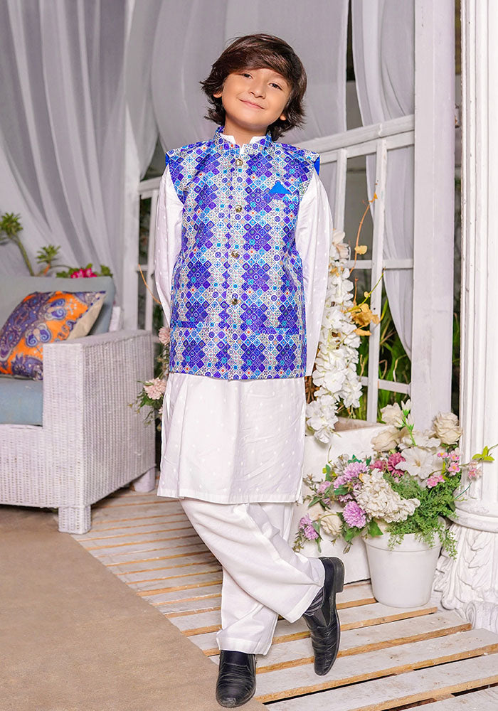 Boys 3 Pc Suit - Wear Ochre