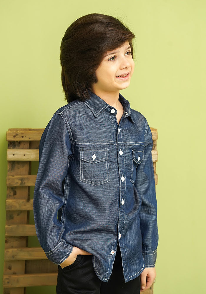 Denim Shirt - Wear Ochre